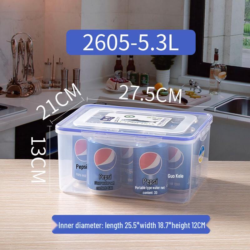 Wohe Transparent Plastic Food Storage Container