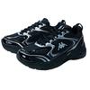Kappa Fabric Synthetic Leather Trendy Comfortable Versatile Casual Low-Top Dad Shoes Unisex Sneaker Black K0DZ5MC39-990