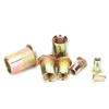 220pcs ColorPlated Zinc Rivet Nut Mixed M345681012 Insert Nutserts Assortment Kit