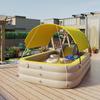 Automatic Inflatable Foldable Swimming Pool with Sunshade