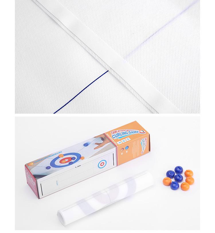 Ebeveyn-Çocuk Etkileşimi için Çocuk Mini Curling Oyunu Oyuncak