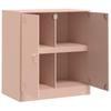Sideboard Pink 67 X 39 X 73 Cm Steel