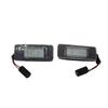 2PCS CANBUS White LED License Plate Lights For Opel Zafira Tourer C P12 2011 2012 2013-2016 Pre Facelift Car Rear Tail Lamps