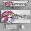 HD Print XXL Gaming Keyboard Pads Demon Slayer Mouse Pad Rug Comic Desk Mat Cartoon Mousepad Pc Accessories Anime Protect Mats