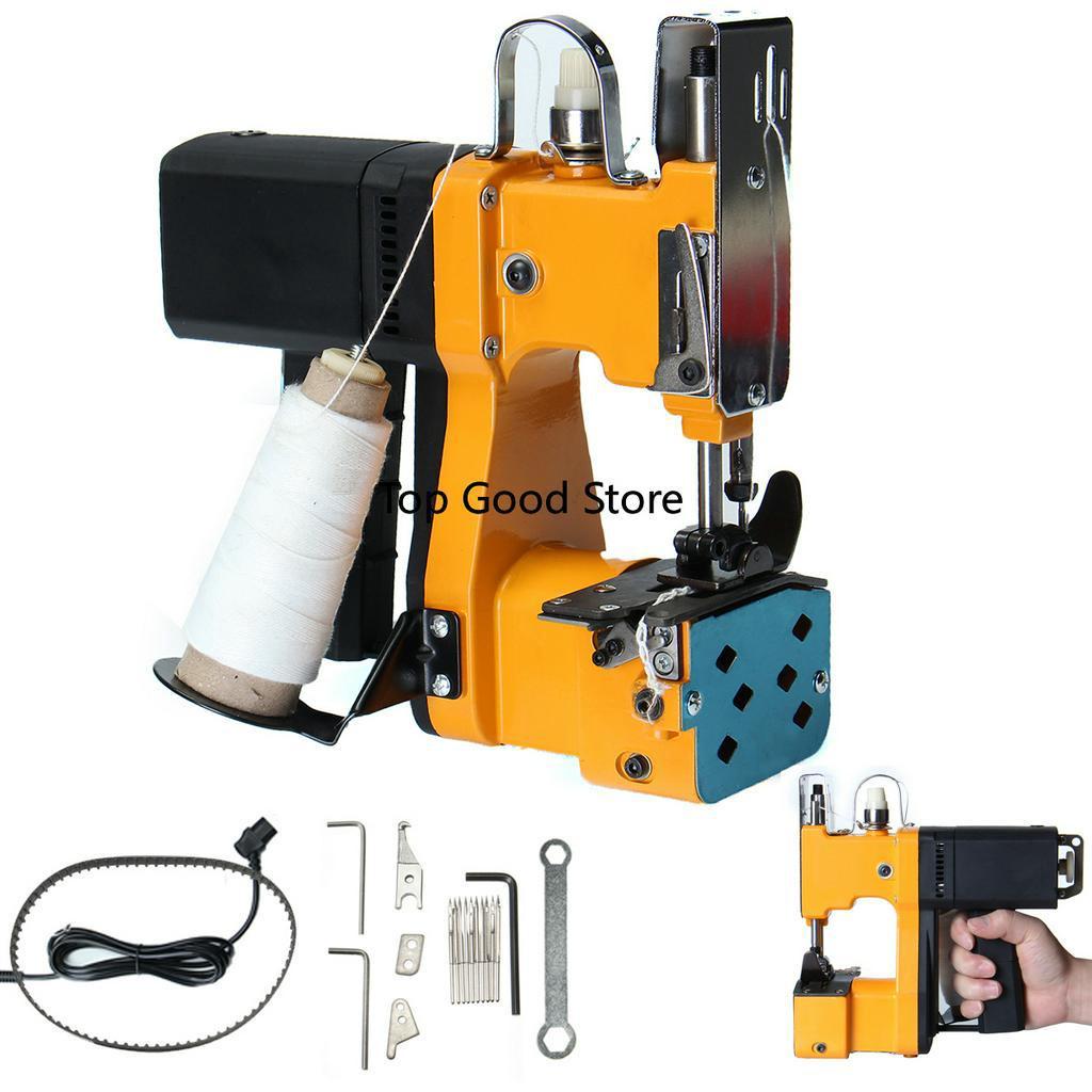 220V Handheld Bag Closer Stitching Sealing Machines Kit for Textile with Plug  Mini Electric Sewing Machine