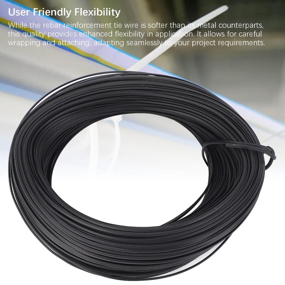 0.55mm Diameter PVC Coated Wire 85 Meter Length Galvanized Wire  Hardware Accessory