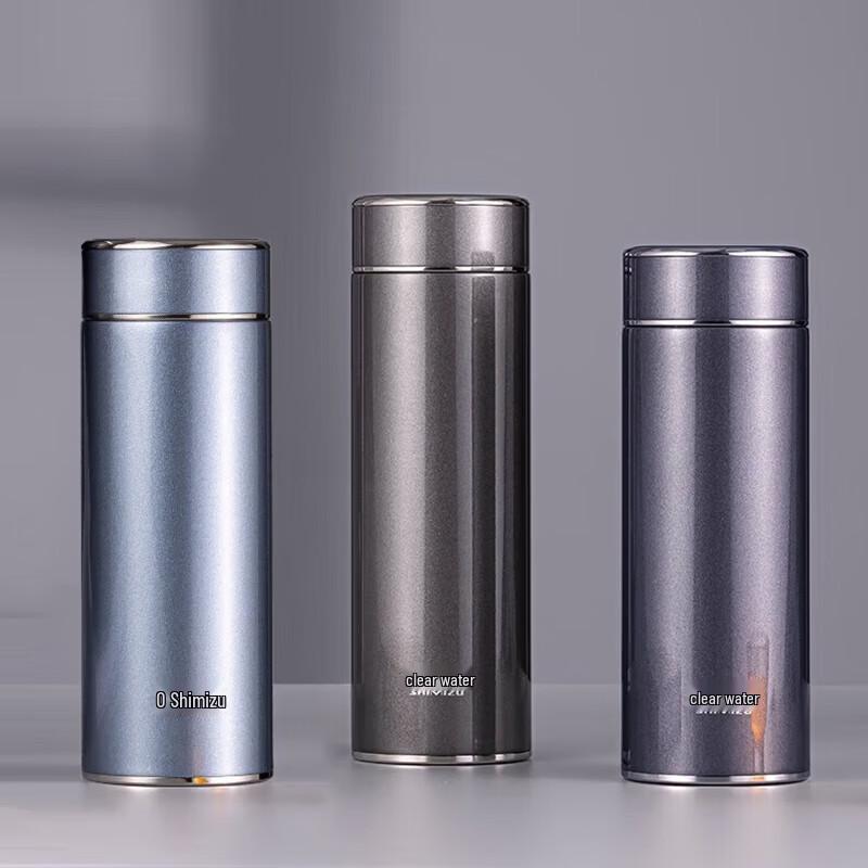 SHIMIZU Large Capacity Insulated Travel Mug with Tea Infuser