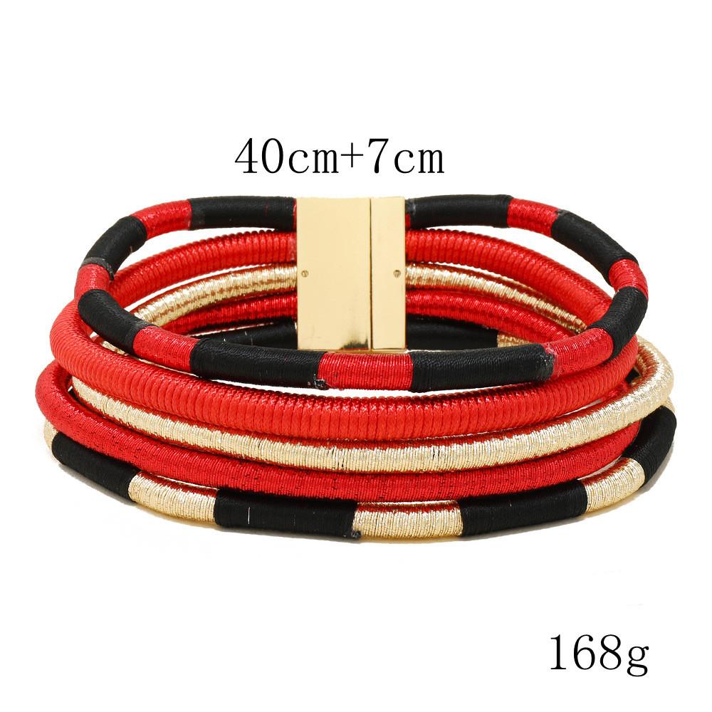 Jewelry Flare African Set With Electroplated Alloy Chains And Celestial Pattern Accessories Women For