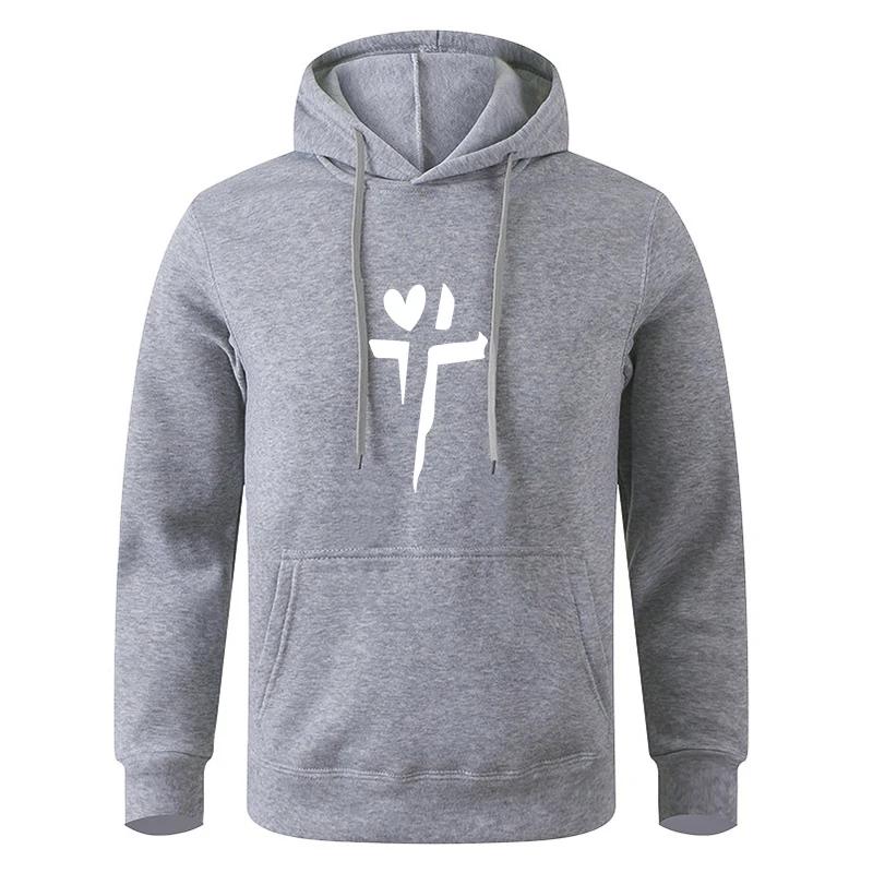 Spring Autumn Men's Casual Oversize Solid Color Black Pullover Hoodie Sweatshirt For Male And Women