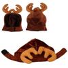 For Cats Dogs Kawaii Cute Cat Dog Halloween Christmas Reindeer Antler Hat and Bow Tie Collar