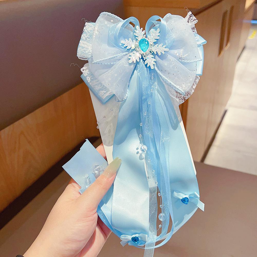 Children's Cartoon Hair Clip with Headband Princess Crown Hair Accessory Set Sanrio Girls' Baby Headpiece