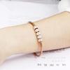 Gold Silver Woman Bracelet Magnetic Clasp Snake Bone Bracelet Fashion Men Bangles  Girls Ladies