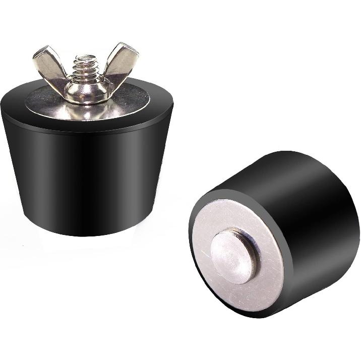 2PCS Rubber Pool Plugs 1.5 Inch Swimming Pool Winter Expansion Plugs Pool Return Line Plugs Skimmer Pool Plugs
