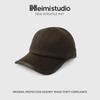 25 Early autumn new woolen cap women's warm face small couple sunshade baseball cap