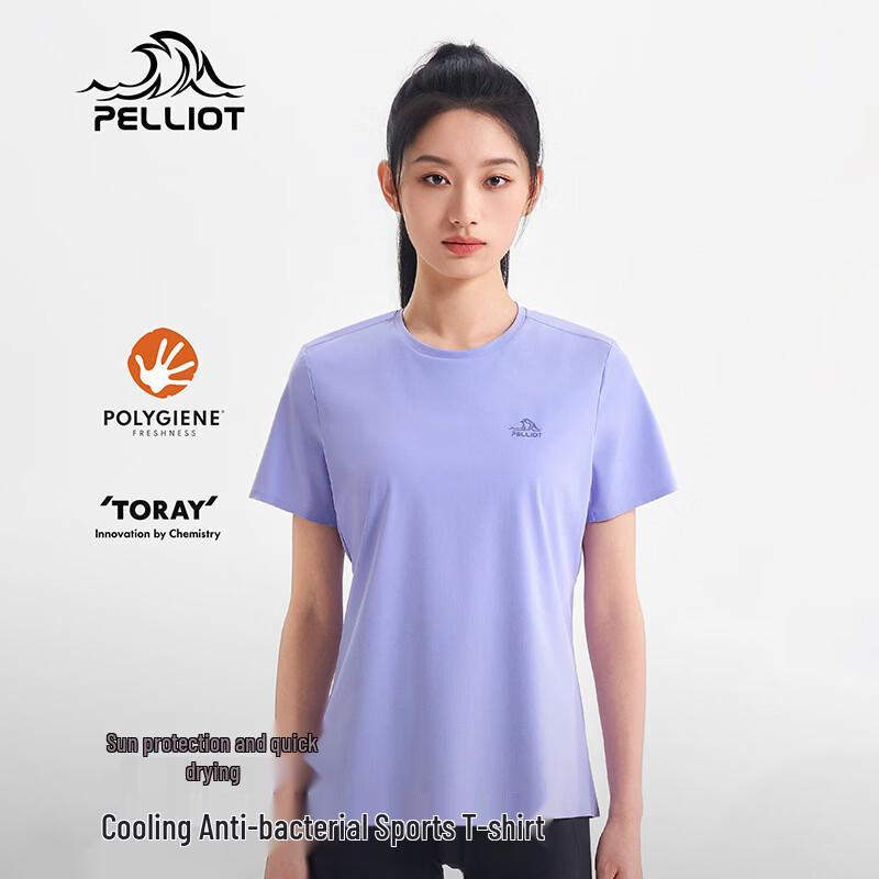 Pelliot Women's Outdoor Short Sleeve Hiking T-Shirt