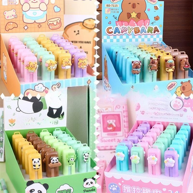 10Pcs Office Supplies Cute Things Cheap Aesthetic Cat Claw Erasers School Supply Stationery Items School Teacher Gift