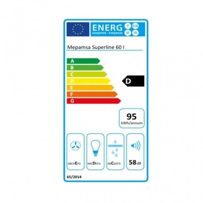 Hotte standard MEPAMSA 223285 60 cm - Gris