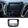 Middle Console Navigation Panel 7" For Chevrolet Malibu 2016- Carbon Fiber