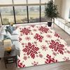 Classic Christmas Doormat Green Checkerboard Pine Cone Carpet For Living Room Bedroom Front Door Welcome Entrance Floor Mat