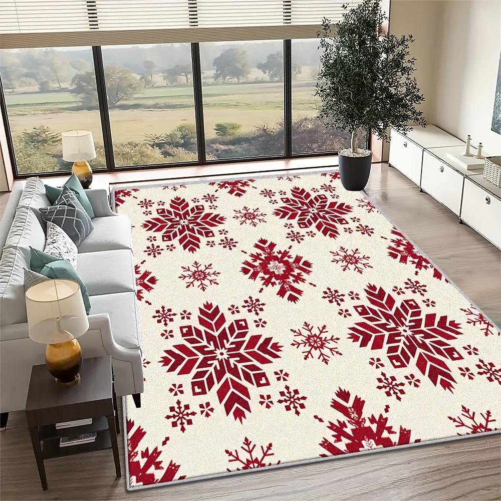 Classic Christmas Doormat Green Checkerboard Pine Cone Carpet For Living Room Bedroom Front Door Welcome Entrance Floor Mat