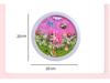 Natural Conch Seashell Beach Photo Frame: Hand-Painted DIY Decorative Texture Painting Kit for Kids