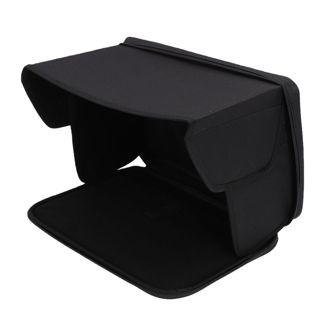 12 14 Inch Laptop Sunshade Privacy Cover Foldable Portable Oxford Fabric Laptop Sun Protector Screen Cover Carrier Bag