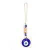 Craft Colorful Bead Demon Eye Pendant Car Hanger Decoration Blue Eye Key Chain Home Wall Hanger