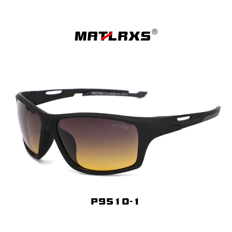 MATLRXS Men s Polarized UV Protection Sports Sunglasses P9510