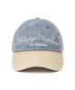 EXPRESSHOLIDAY Our Dreaming Washed Ball Cap_Dusty Blue