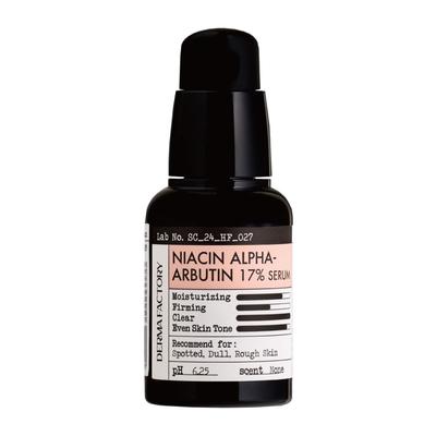DERMA FACTORY Niacin Alpha Arbutin Serum (30mL)