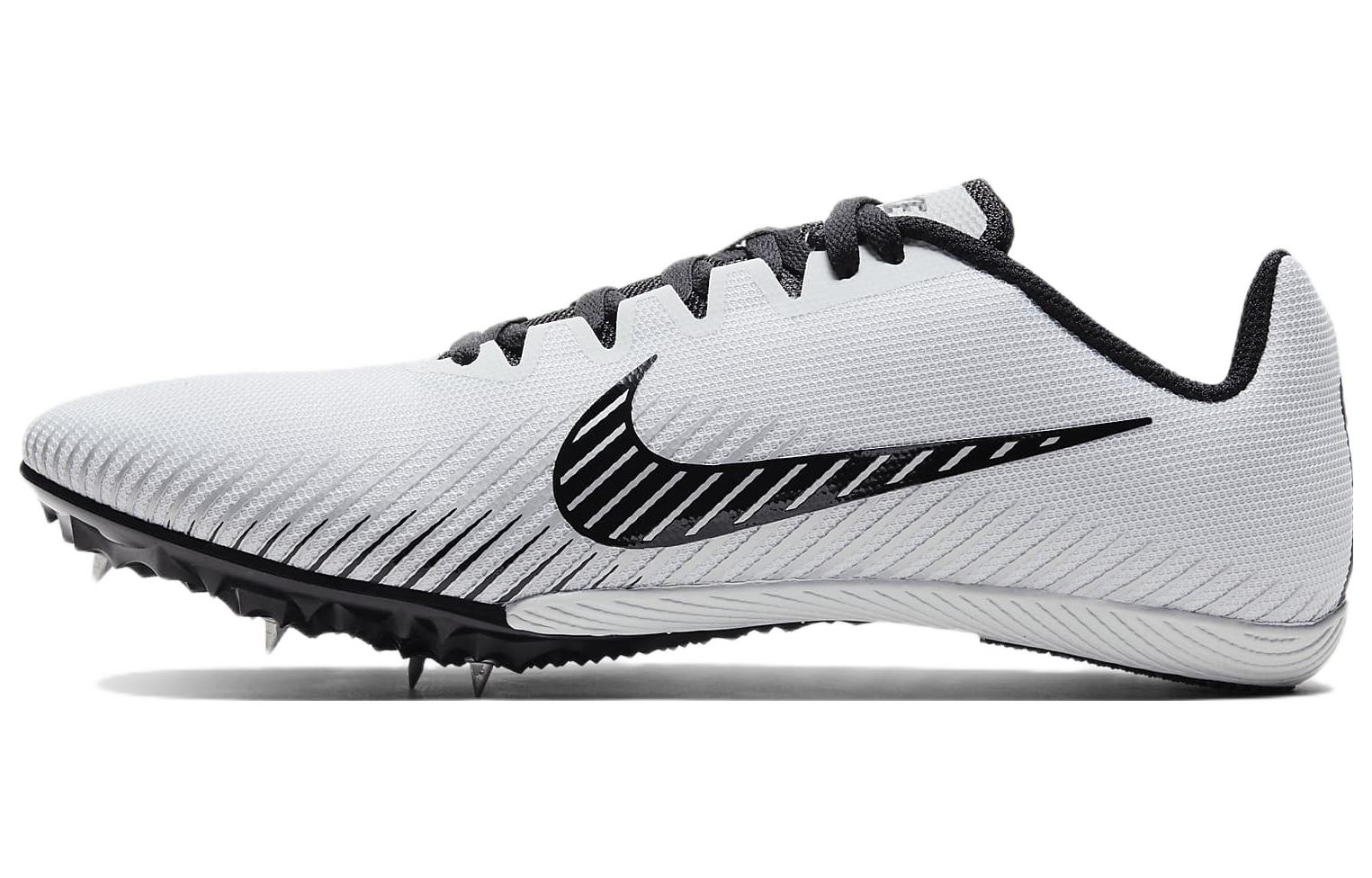 Nike Air Zoom Rival M 9 Spikes  Pure Platinum Black  AH1020-005 45.5