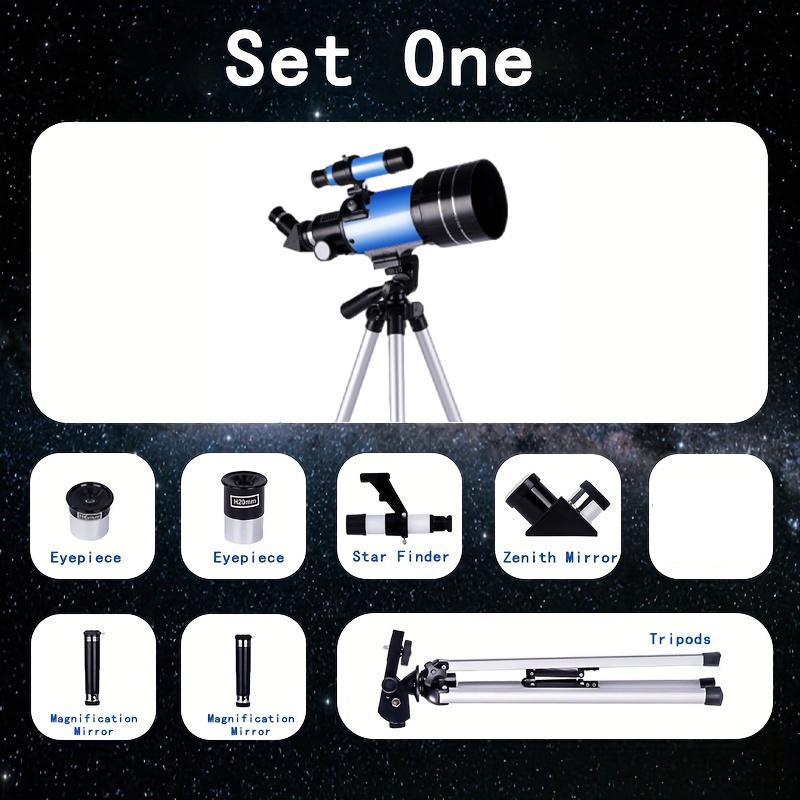 

150x zoom HD night vision F30070 high power professional astronomical telescope to observe the moon with low tripod