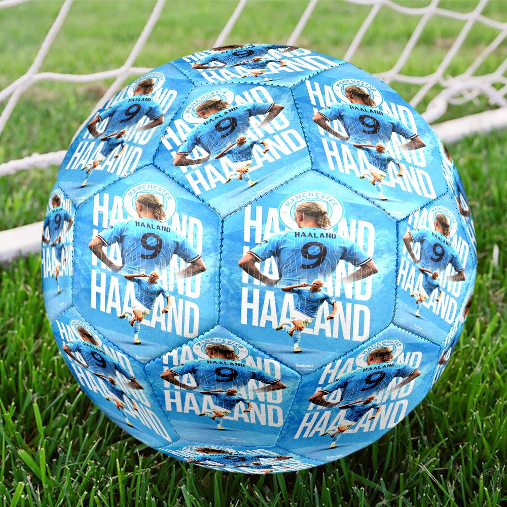 1pz Haalands Calcio Trionfo Taglia 5 Pallone da Calcio Pallone da Calcio in PVC Partite Sportive Allenamento Giochi all'Aperto Spiaggia Palloni Elastici 07e116