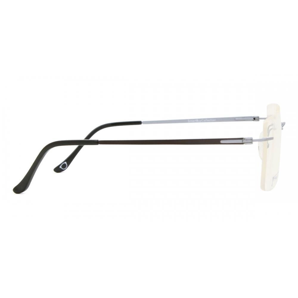 Rimless Rectangle Grey Smartbuy Collection Pedro Tt 131 M18 Fashion Unisex Eyeglasses
