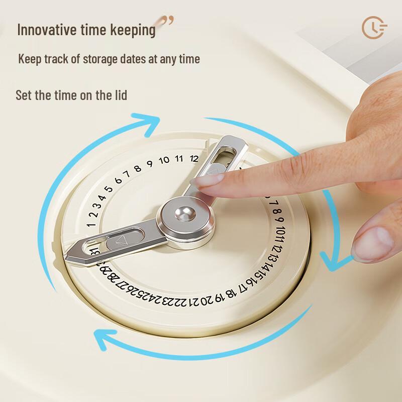 LISM Ausdrückbarer Reisspender mit Messbecher