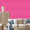 Pink Leather Purple and Powder Pink Wallpaper for Living Room and Bedroom 50x1000