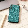 Mandala Flower Pattern Luxury Luxury Black Phone Case For Samsung Galaxy S23 S24 S25 Ultra S22 Plus S21
