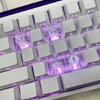 High Translucent Keycaps Enhances Backlits Illumination Effects and Long Time Use for Mechanical Keyboards