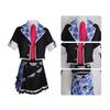 Project Sekai Luka Cosplay Outfit Megurine Luka Blue Tartan Dress Halloween Party Costume Complete Set For Woman Girl