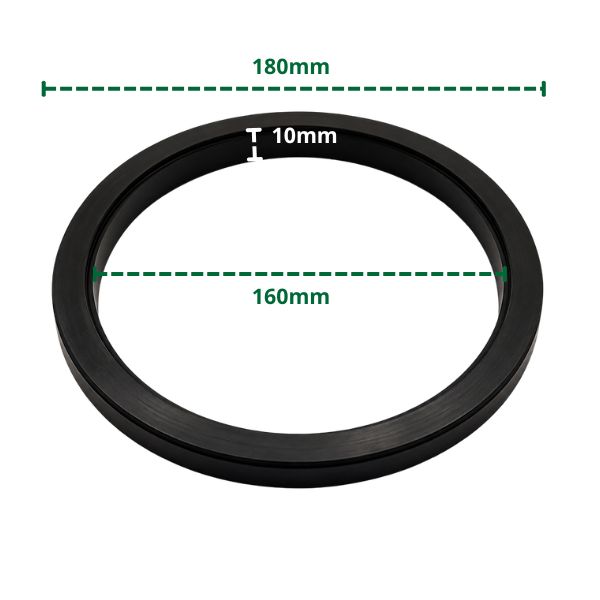 Gasket 186X12X9 (Fender Actuator Diameter 186mm) (1 Piece)