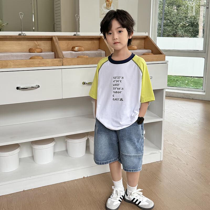 Boys' Summer Casual Thin Denim Shorts