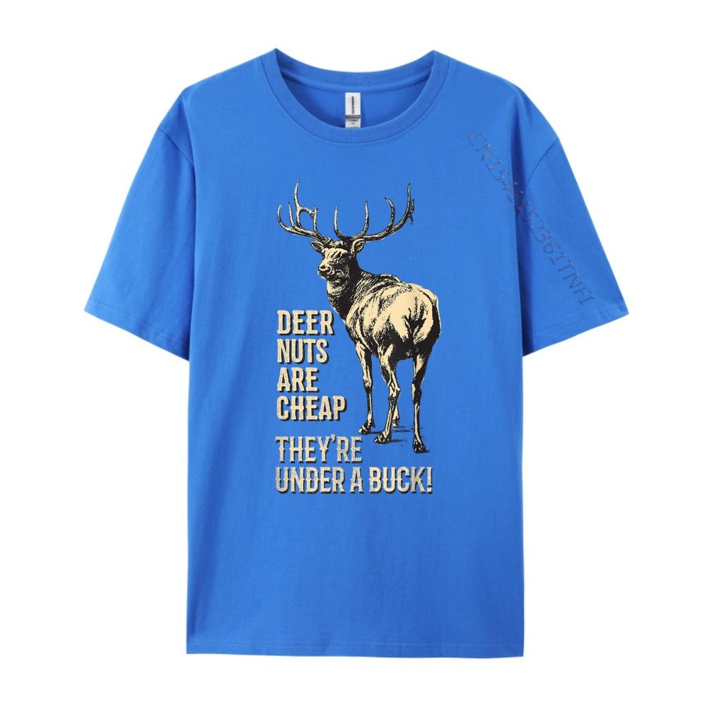 Deer Nuts Are Cheap They Re Under A Buck Deer Hunting Oversized T Shirt Men Comfortable Oversized T Shirt