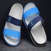 Men Slippers Outdoor Indoor Designer Summer Soft Black Slippers Men Thick Fashion Beach Platform Shoes Non-Slip Sandals
