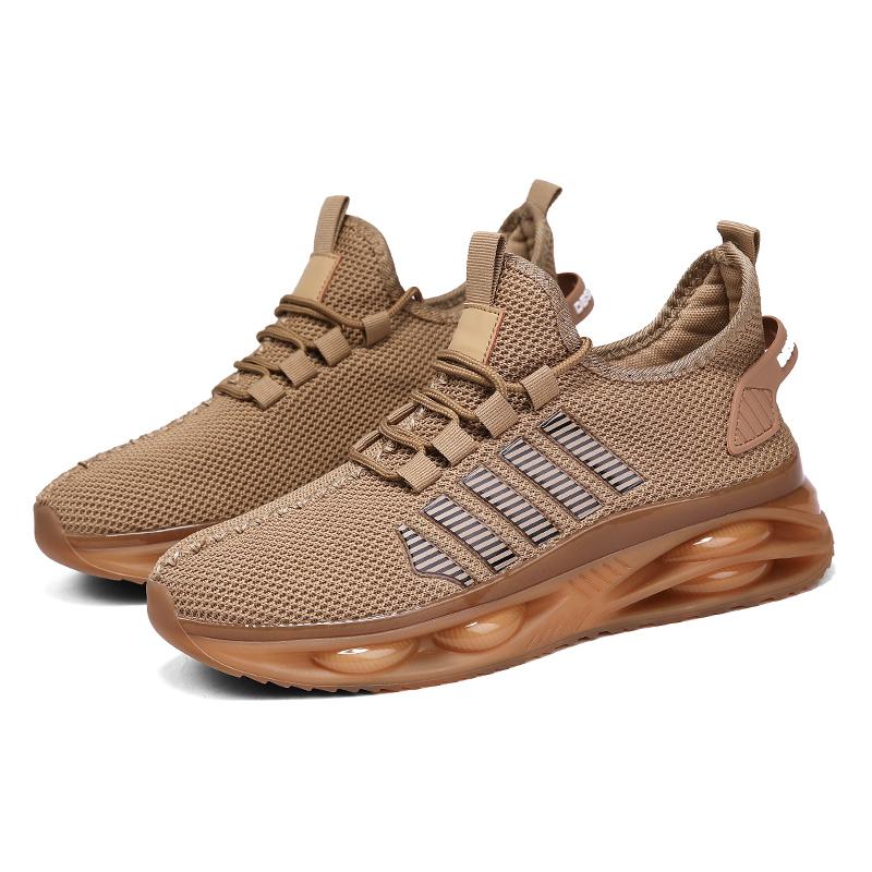 

TUINANLE Men/women Running Shoes Professional Lightweight Anti-slip Wear-resistant Running Shoes for Men Outdoor Running Training Sneakers 38 коричневый