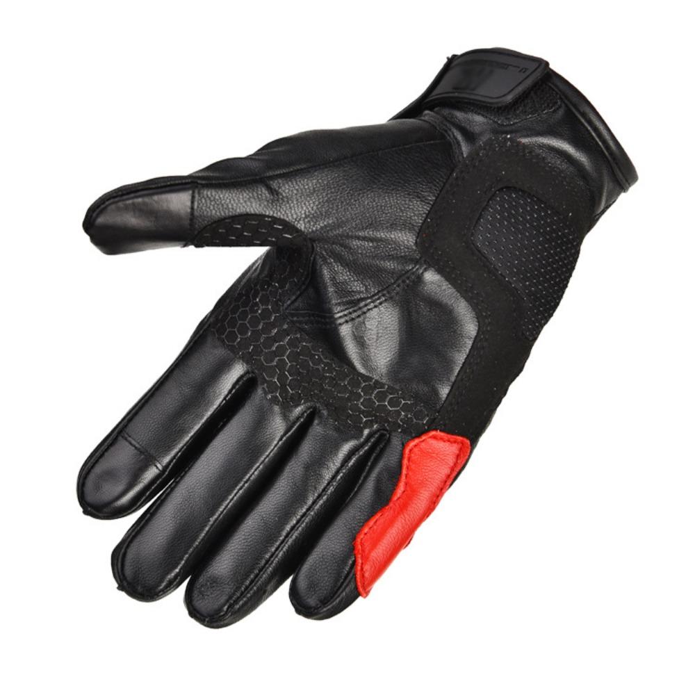 Locomotive gloves men's outdoor sports touch screen non-slip protective sheepskin wear-resistant racing motorcycle gloves
