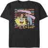 Nickelodeon Men's Big & Tall Jellyfishing Stack T-Shirt