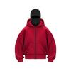 Design Unico per la Stagione Primavera e Autunno, Felpa con Cappuccio e Zip a Doppio Strato, Stile Streetwear Largo per Uomo e Donna, Stile Coppia