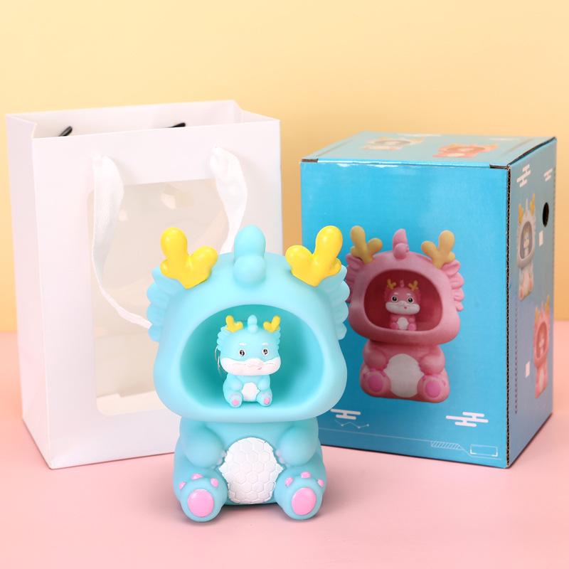 Astronaut Night Light Piggy Bank - Graduation & Birthday Gift for Boys