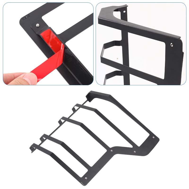 Rear Taillight Lamp Cover Trim Metal Decoration Protective Cover Fit For Ford F150 2015-2020 Exterior Accessories