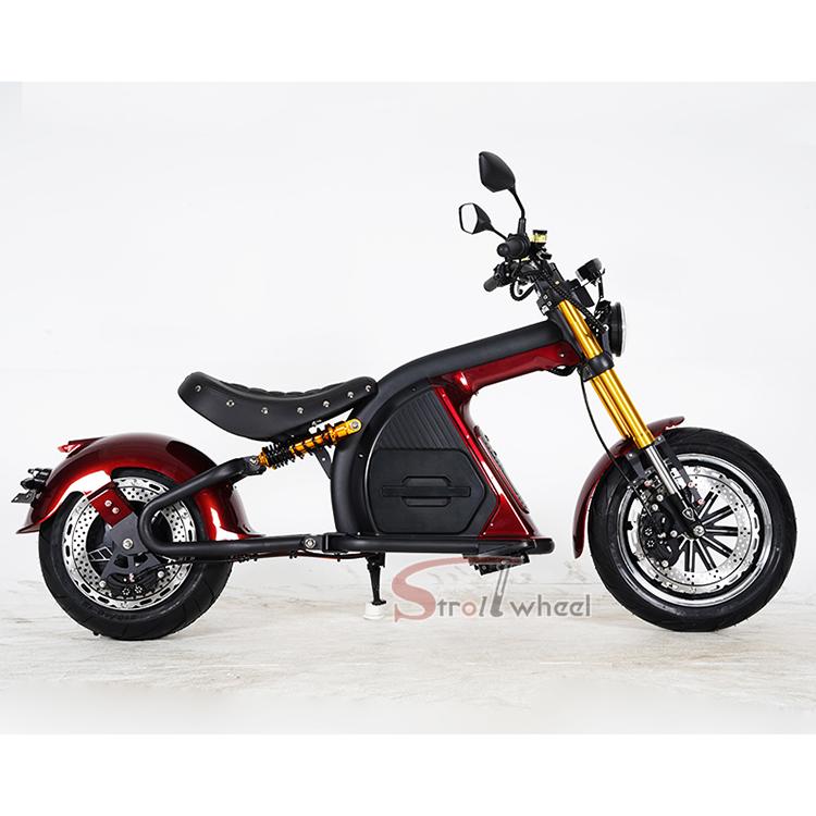 Stock Entrepôt Allemagne Citycoco 4000W Trottinette Électrique EEC COC Vente Directe Usine Citycoco pour Hommes et Femmes Moto 72v